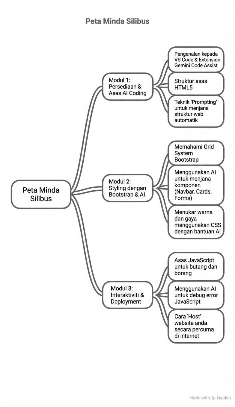 Peta Minda Silibus Web Dev